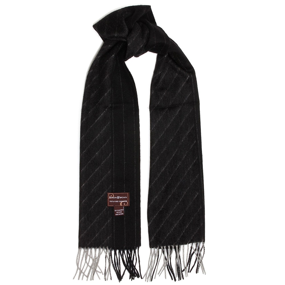 Mens Cashmere Scarf - Long & Classic - Cashmere Mania