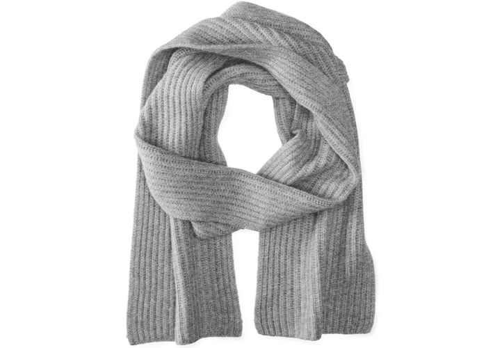 Williams Cashmere Men’s Cashmere Solid Knit Scarf