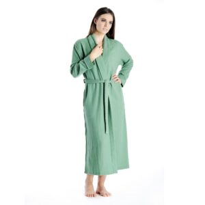 Womens cashmere robe - 3 Ply