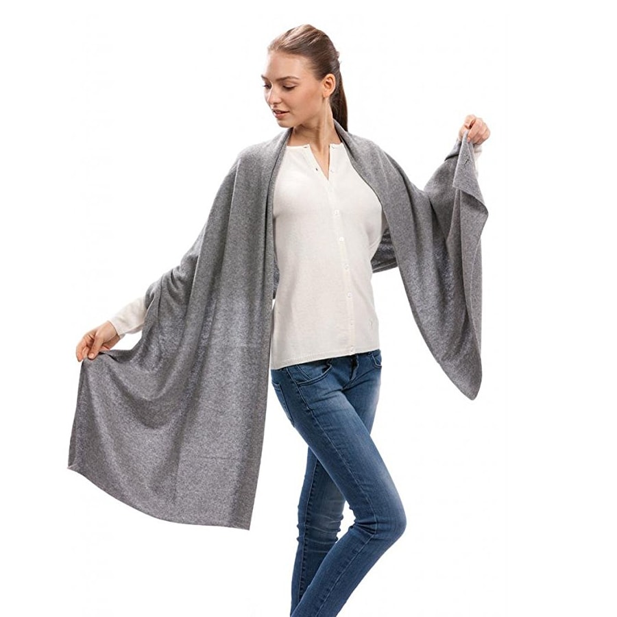 2 Ply Cashmere Scarf Wrap by Citizen Cashmere