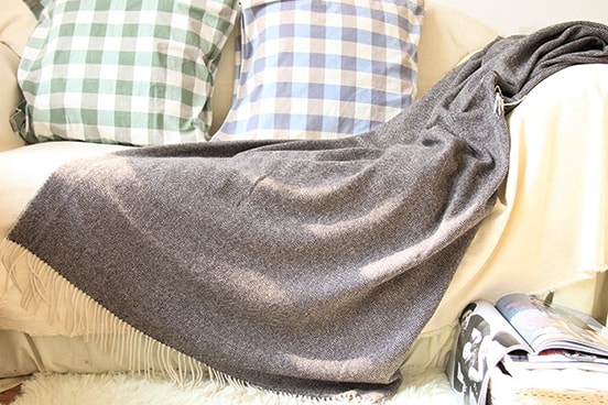 Cashmere Blanket Throw