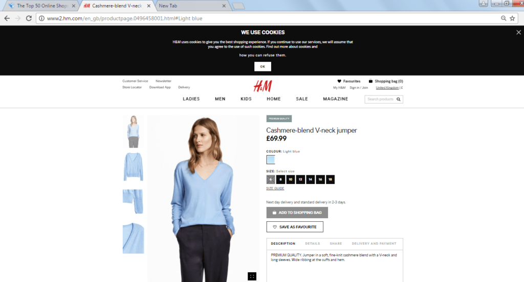 Cashmere Jumper - H&M