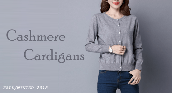 Best Women's Cashmere Cardigans 2018-2019