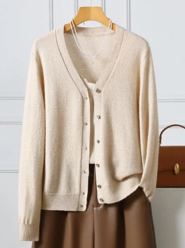 What is cashmere cardigan