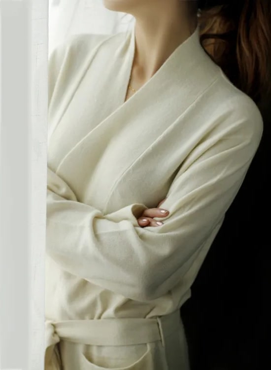 Cashmere robes are unique and luxurious garments