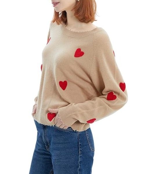27 Miles Malibu - Carmen Heart Cashmere Sweater