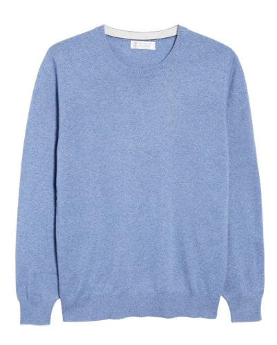 Brunello Cucinelli Cashmere Crewneck Sweater