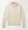 Elder Statesman Cashmere Half-Zip Sweater