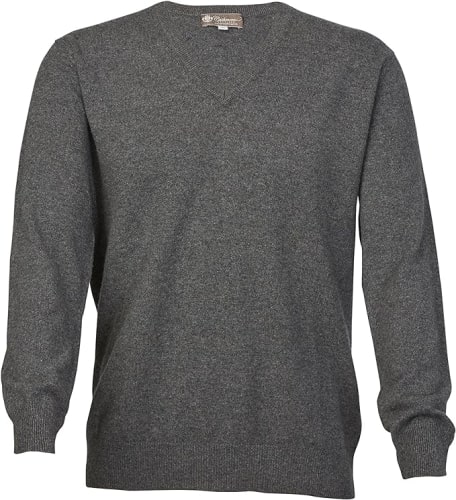 Classic V-Neck Cashmere Sweater